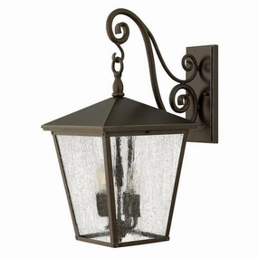Hinkley Trellis Regency Bronze Large Outdoor Wall Light outdoor wall lamp