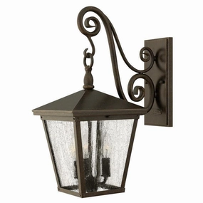 Hinkley Trellis Regency Bronze Medium Outdoor Wall Light outdoor wall lamp