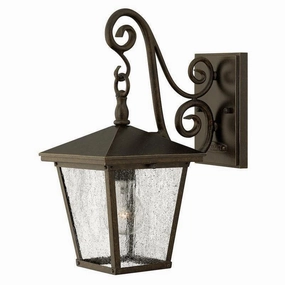 Hinkley Trellis Regency Bronze Small Outdoor Wall Light outdoor wall lamp