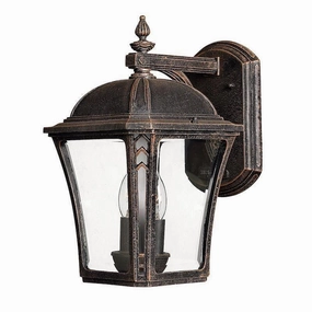 Hinkley Wabash Medium Mocha Outdoor Wall Light outdoor wall lamp