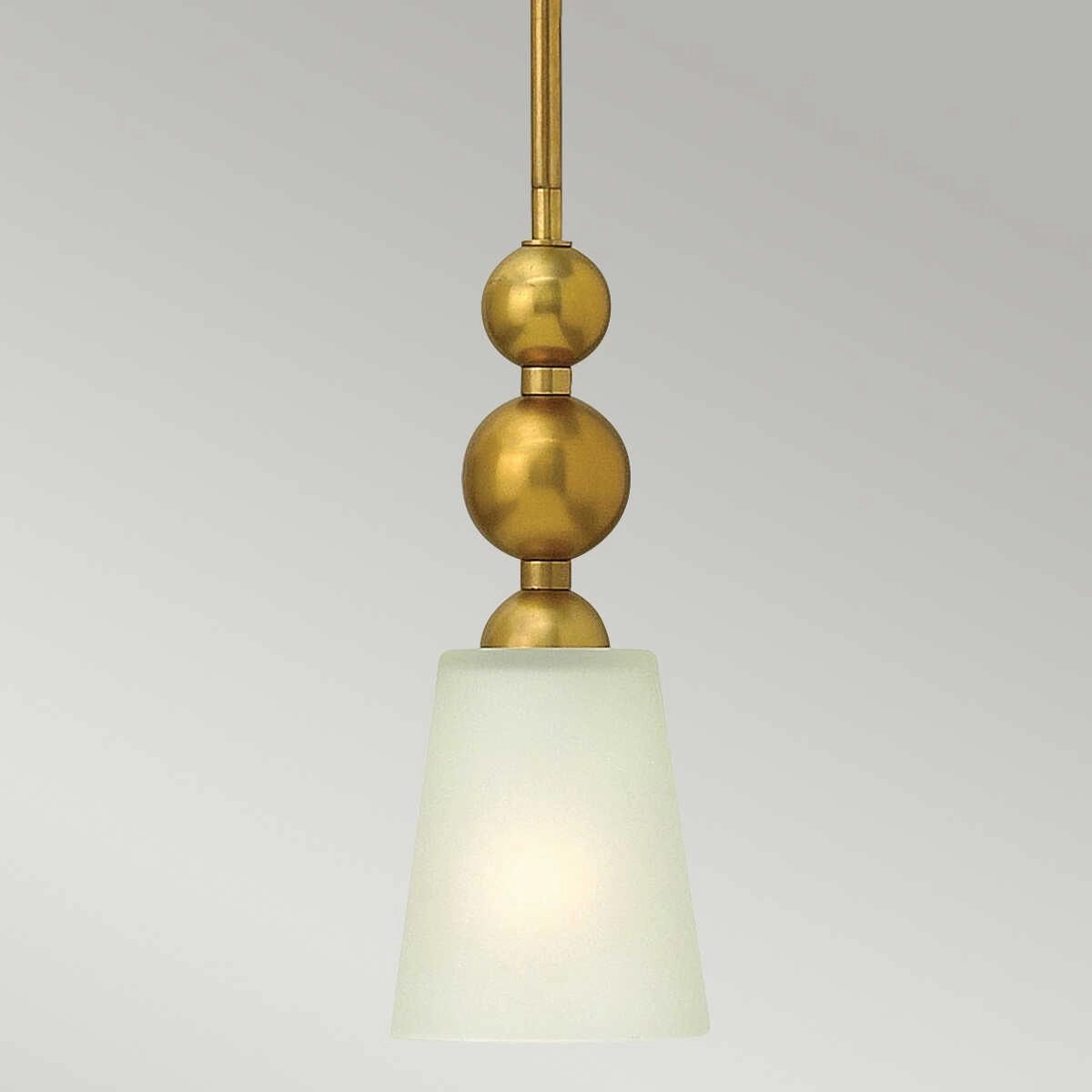 Hinkley Zelda Vintage Brass Mini Pendant