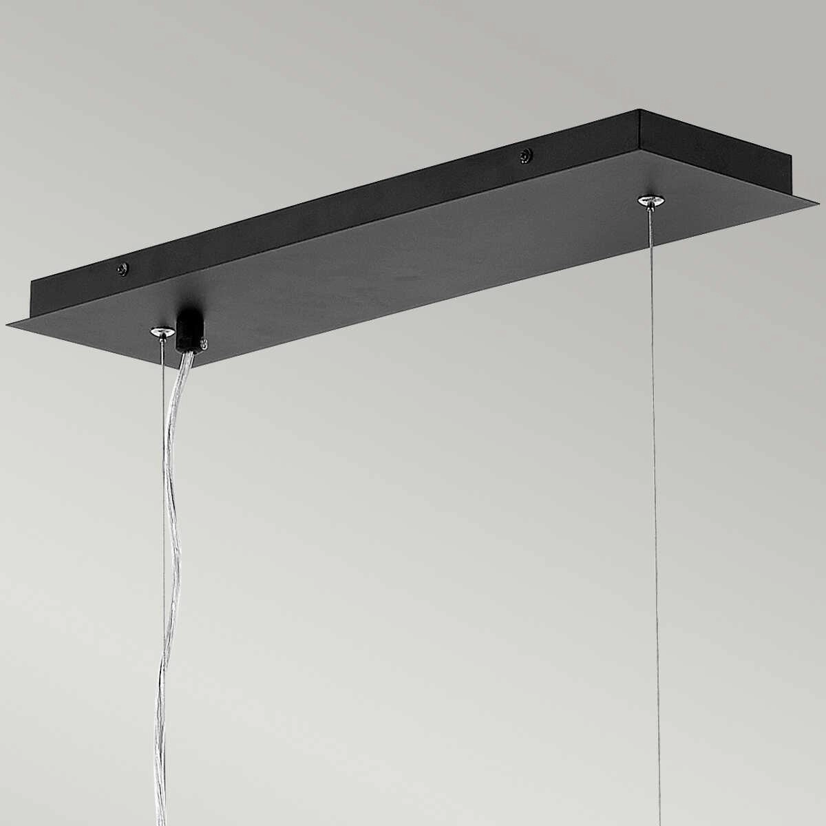 Hinkley Zuma 6 Light Large Black & Gold Pendant Ceiling Light