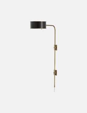 Hoffman Plug-In Sconce minimalist reading light