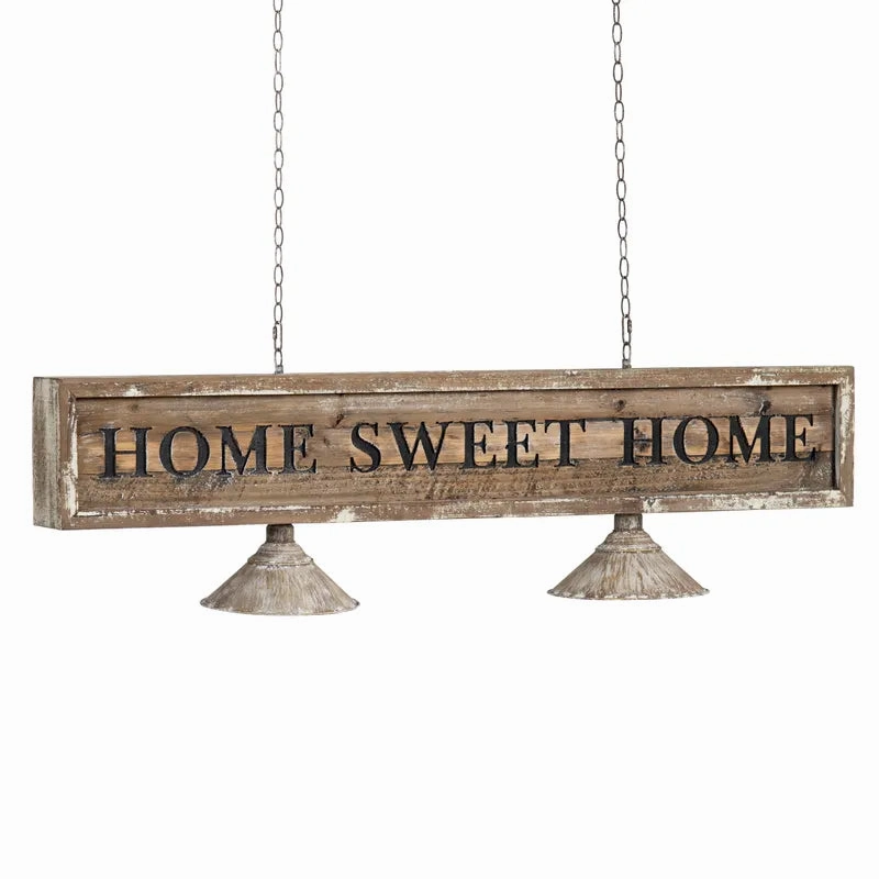 Home Sweet Home Light Fixture