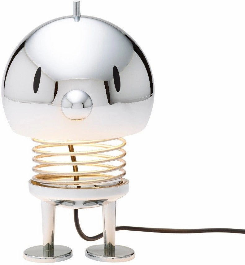 Hoptimist Bumble Table Lamp Chrome, 13cm designer outdoor lamp