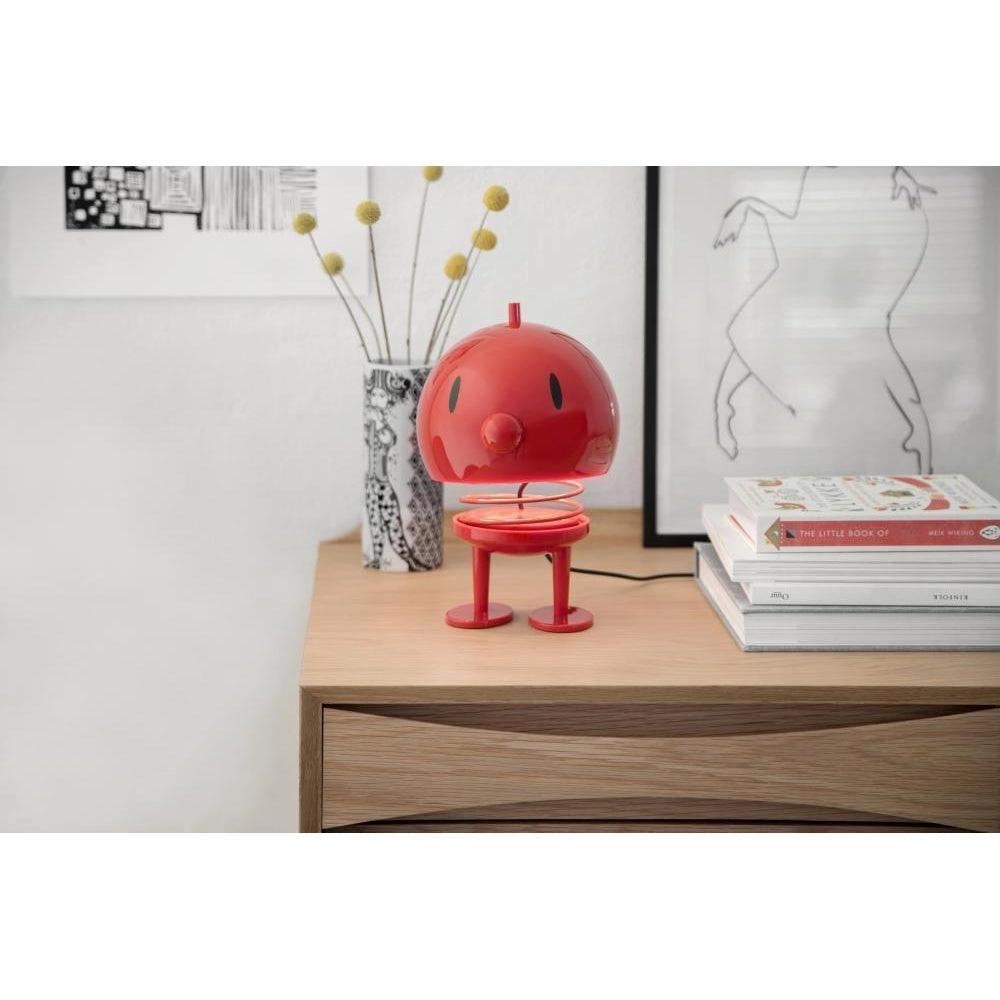 Hoptimist Bumble Table Lamp Chrome, 13cm