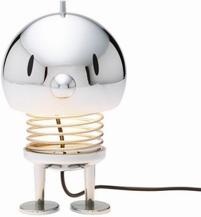 Hoptimist Bumble Table Lamp Chrome, 13cm designer outdoor lamp