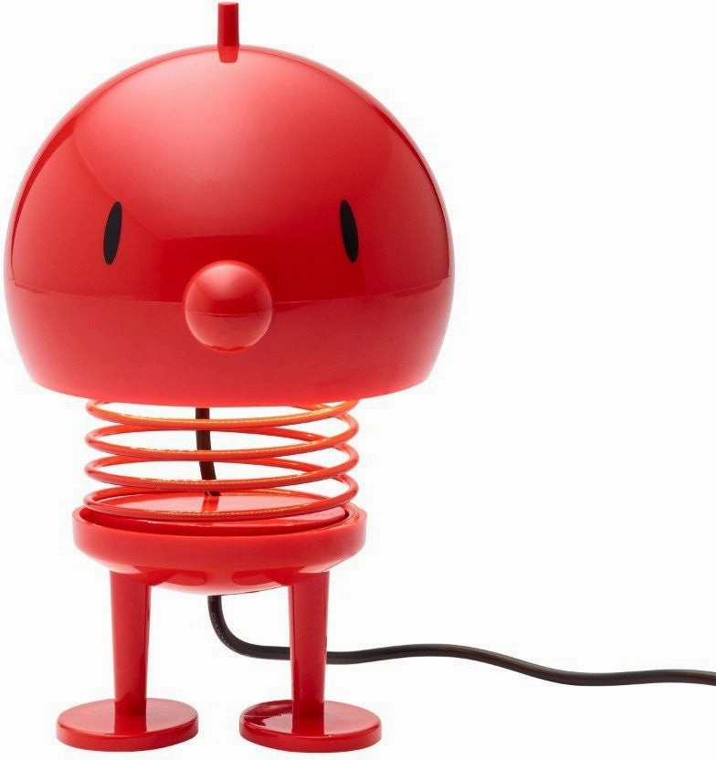 Hoptimist Bumble Table Lamp Red, 13cm designer outdoor lamp
