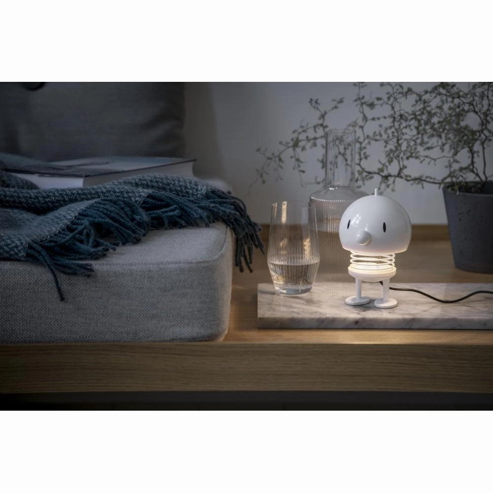 Hoptimist Bumble Table Lamp Red, 13cm