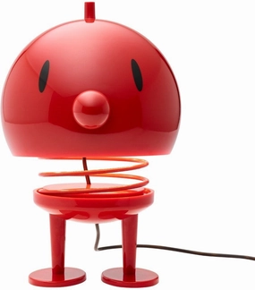 Hoptimist Bumble Table Lamp Red, 23cm designer outdoor lamp