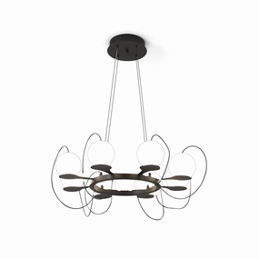 Hubble Bubble Chandelier flowerpot LED lamp