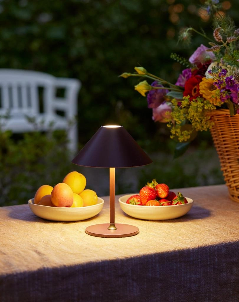 HYGGE SORT BATTERI BORDLAMPE 800803