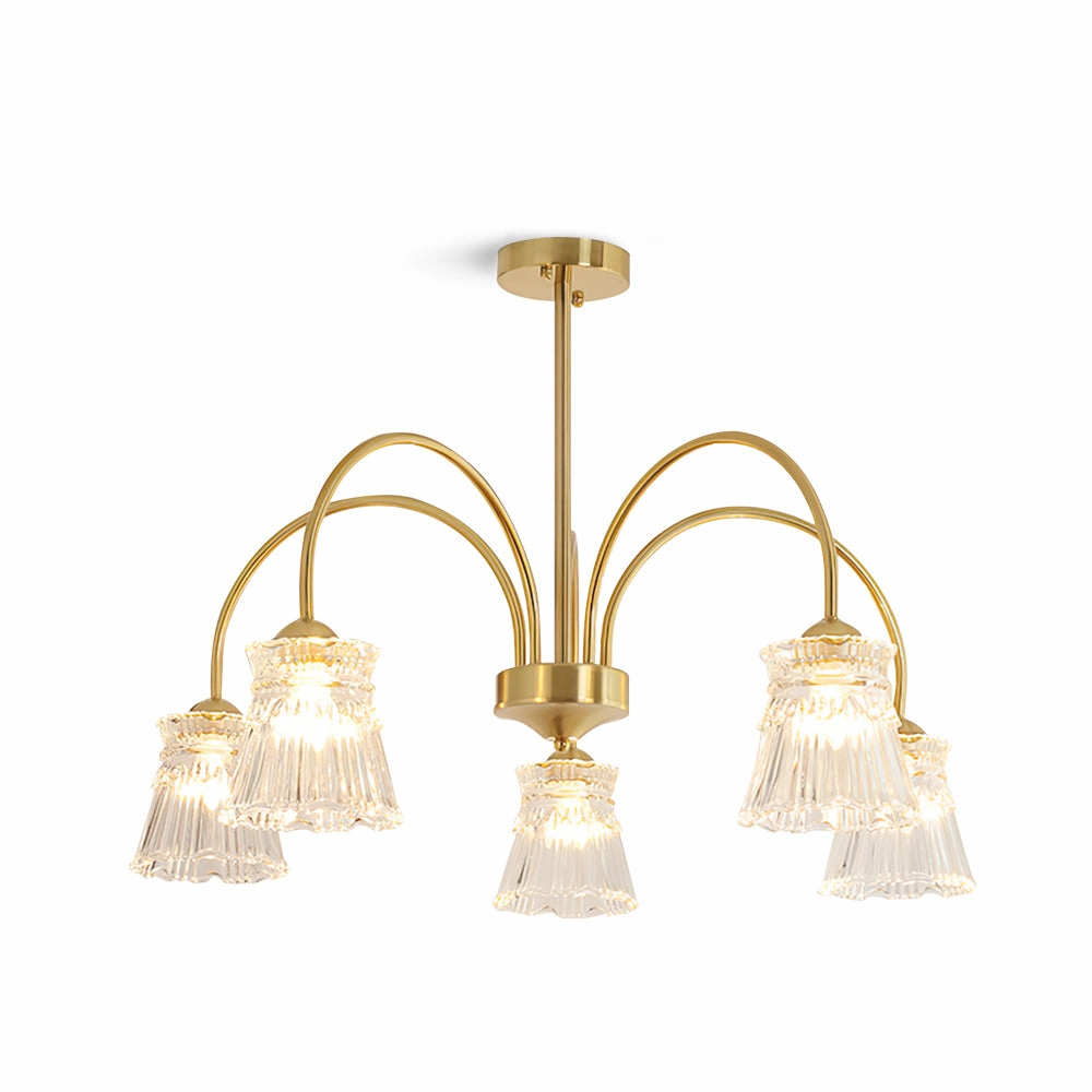 Ice Cream Crystal Chandelier flowerpot LED lamp