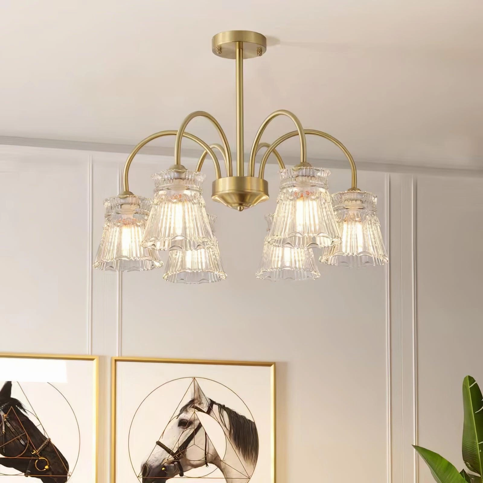 Ice Cream Crystal Chandelier