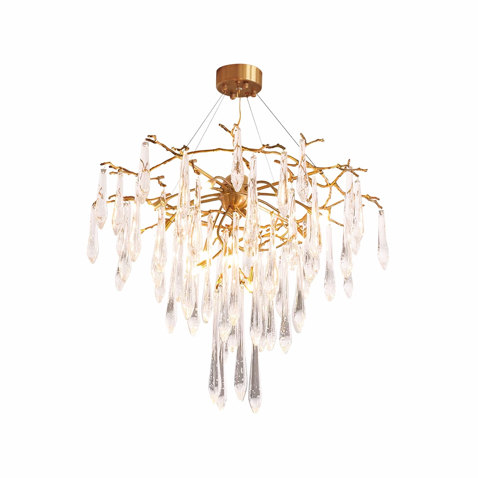 Icicle Crystal Chandelier