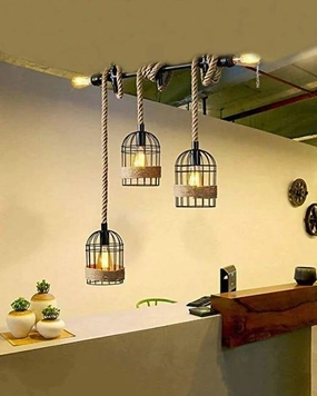 Industrial Antique Retro Metal Pendant Chandelier Lighting contemporary ceiling fixture