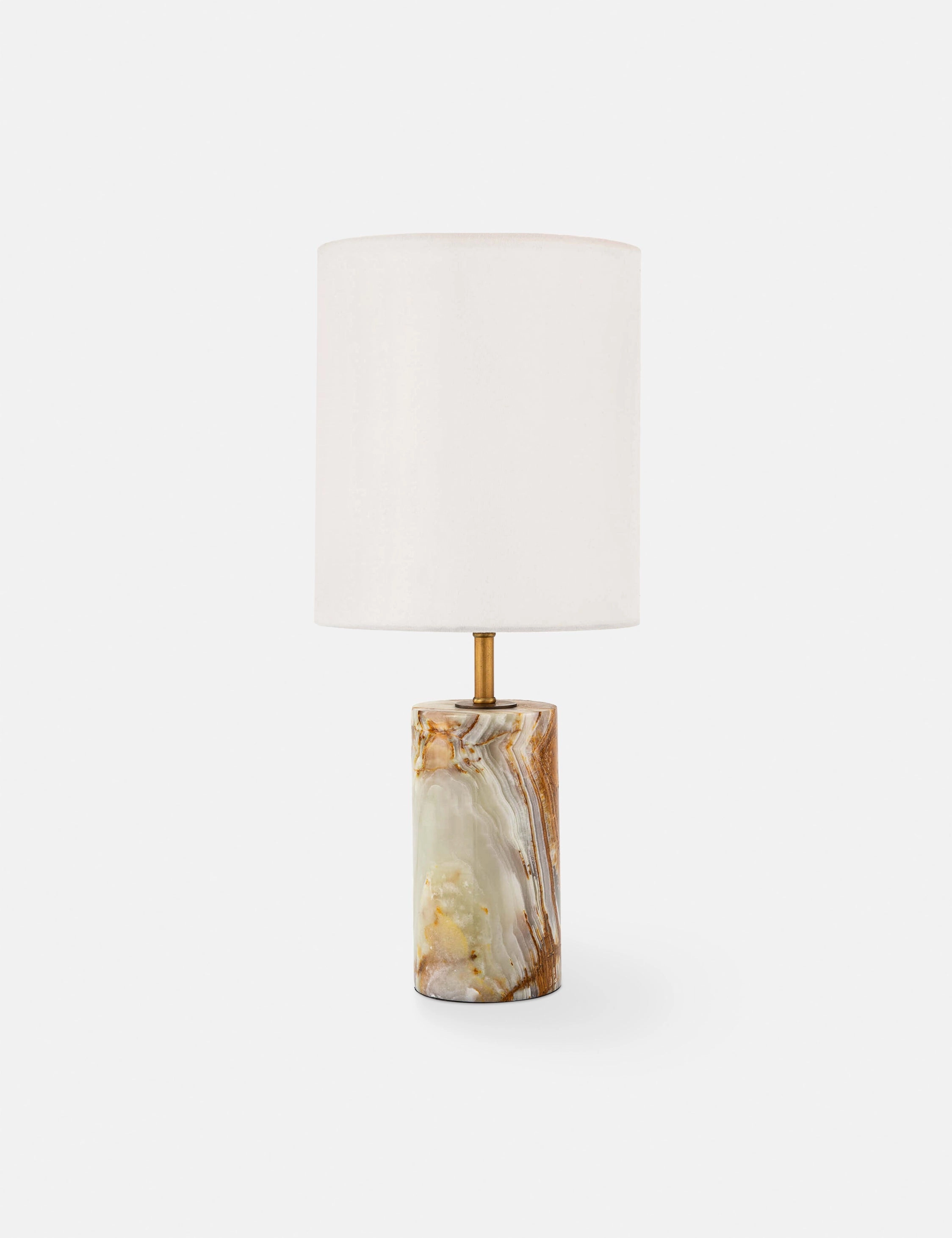 Jade and Brass Mini Table Lamp by Regina Andrew premium Danish lighting