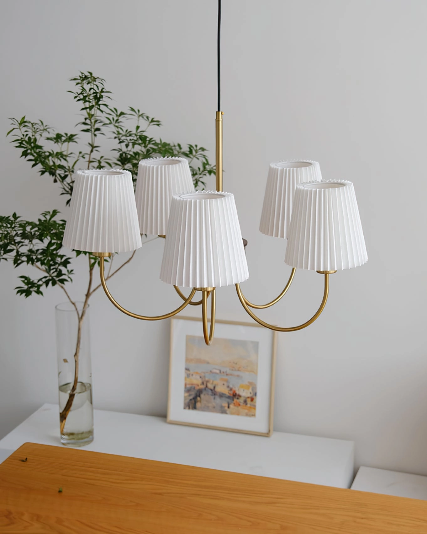 Josef Wood Chandelier