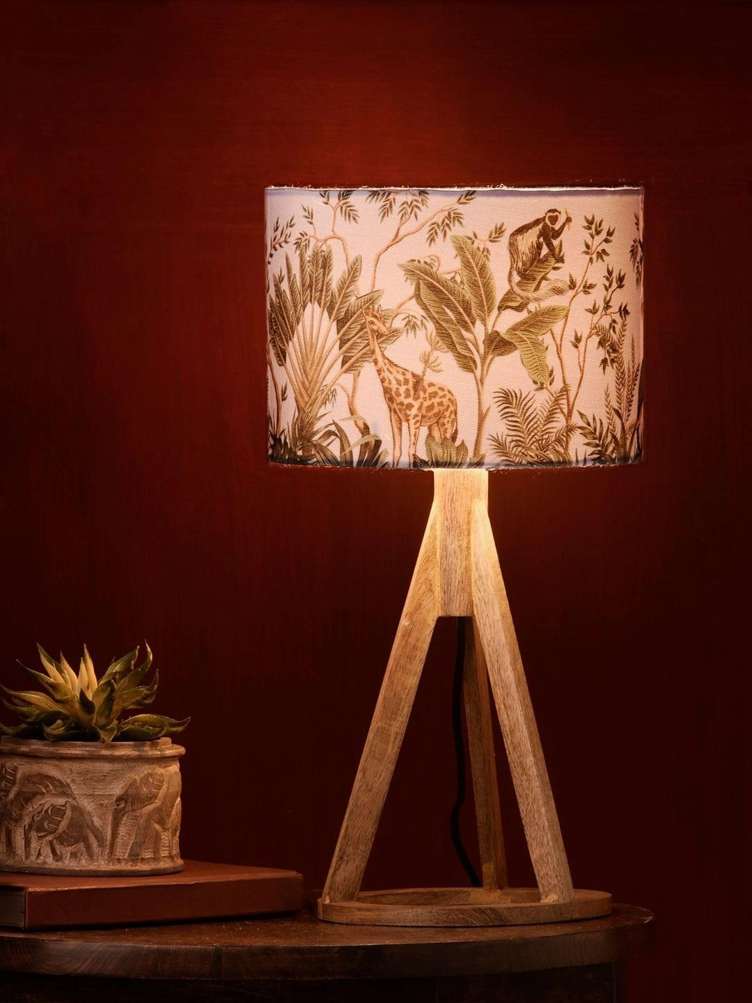 Jungle Trio Wooden Lamp Louis Poulsen chandelier