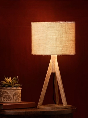 Jute White Trio Wooden Lamp Louis Poulsen chandelier