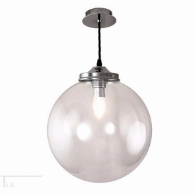 Kansa Extra Large Clear Globe Pendant Ceiling Light ANIK26 modern ceiling lamp