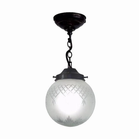 Kansa Pinestar Globe Medium Art Deco Ceiling Light PINE383 modern ceiling lamp