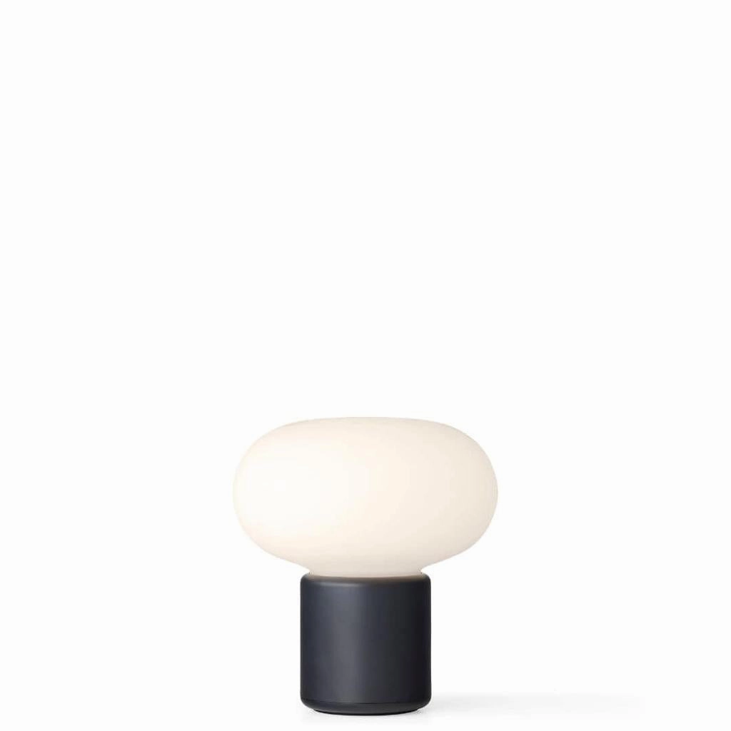 Karl-Johan Portable Bordlampe Cold Black - New Works ambient lighting fixture