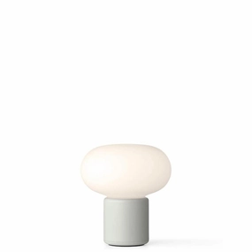 Karl-Johan Portable Bordlampe Light Grey - New Works ambient lighting fixture