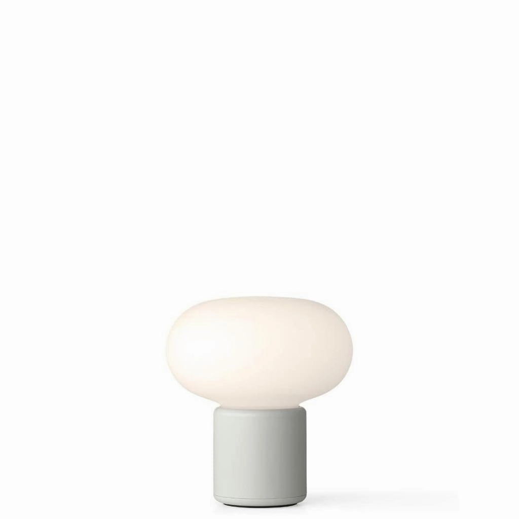 Karl-Johan Portable Bordlampe Light Grey - New Works ambient lighting fixture