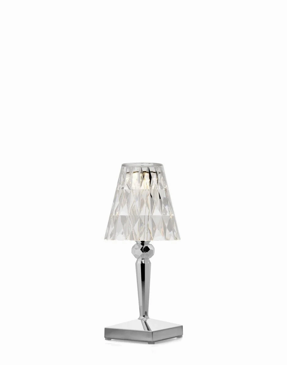 Kartell Battery Table Lamp, Chrome