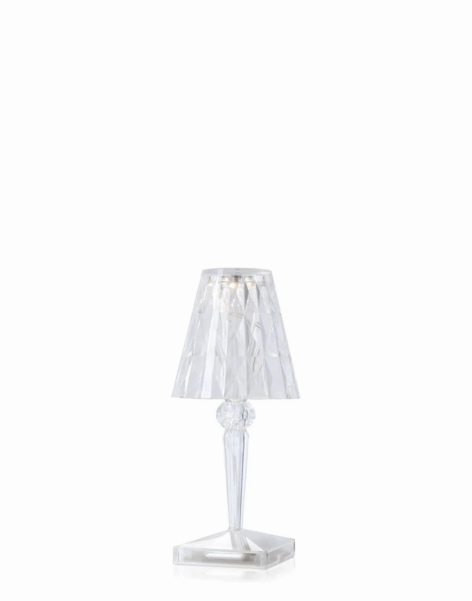 Kartell Battery Table Lamp, Crystal