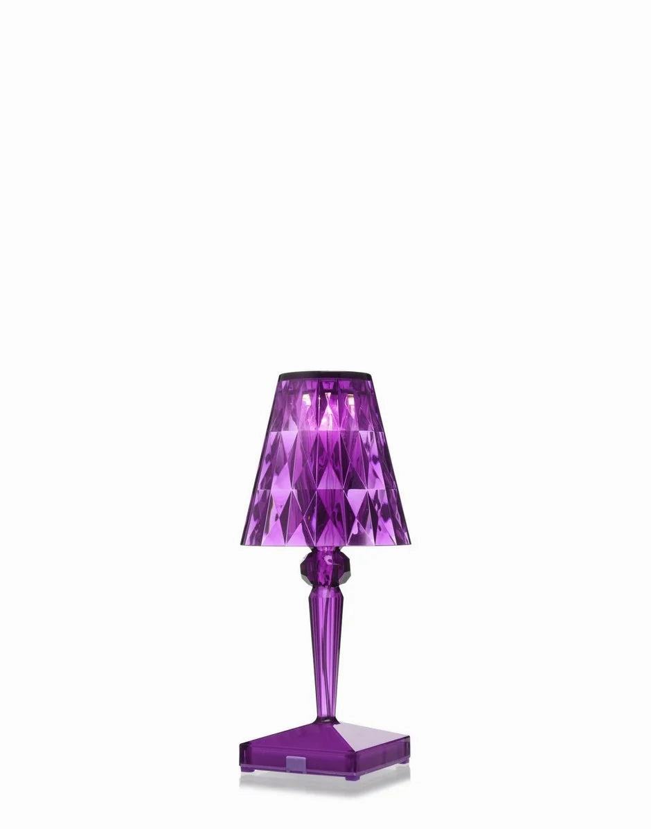 Kartell Battery Table Lamp, Plum