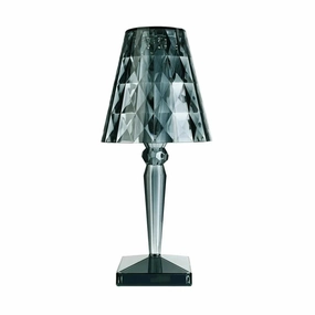 Kartell Big Battery Table Lamp Battery Version, Light Blue designer outdoor lamp