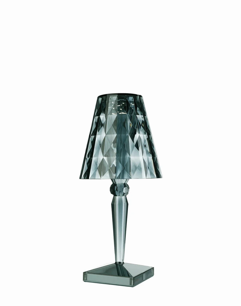 Kartell Big Battery Table Lamp Plug Version, Light Blue