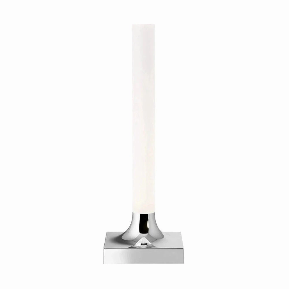 Kartell Goodnight Battery Table Lamp, Chrome designer outdoor lamp