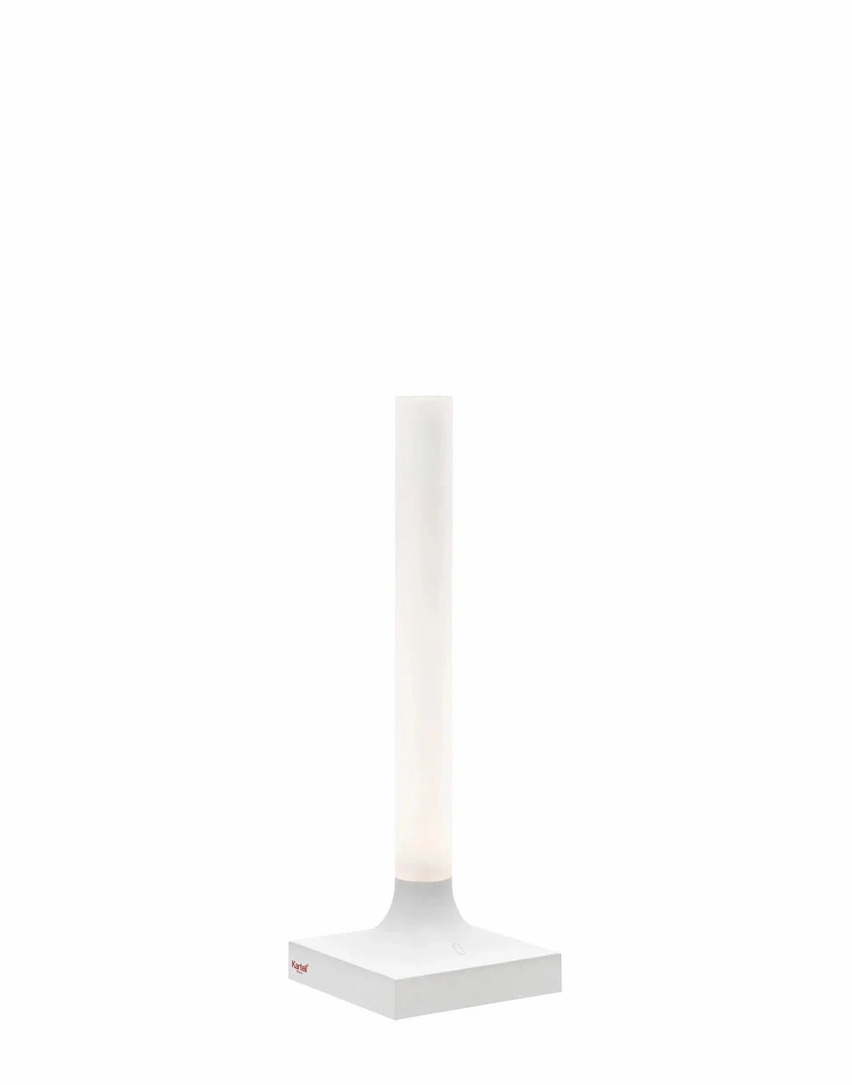Kartell Goodnight Battery Table Lamp, Matt White