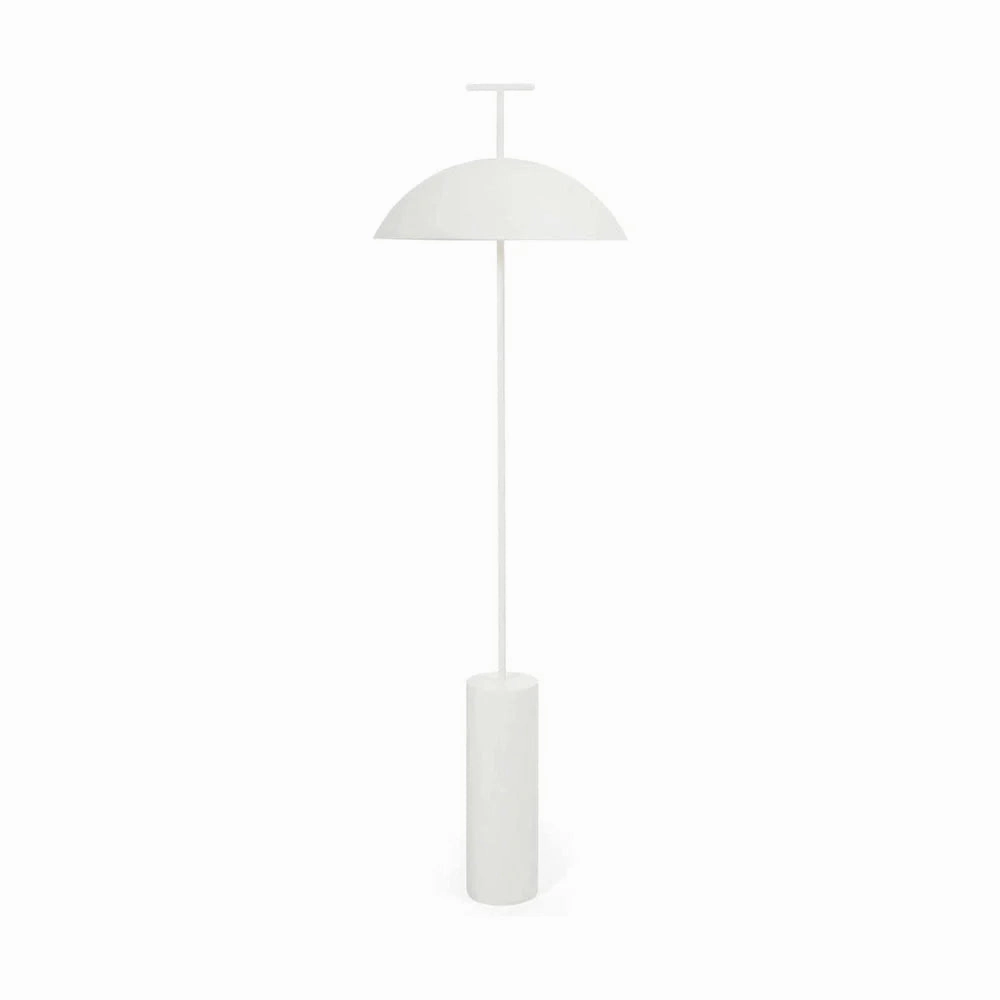 Kartell Green A Floor Lamp, White garden LED light