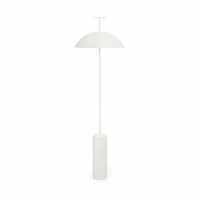 Kartell Green A Floor Lamp, White garden LED light