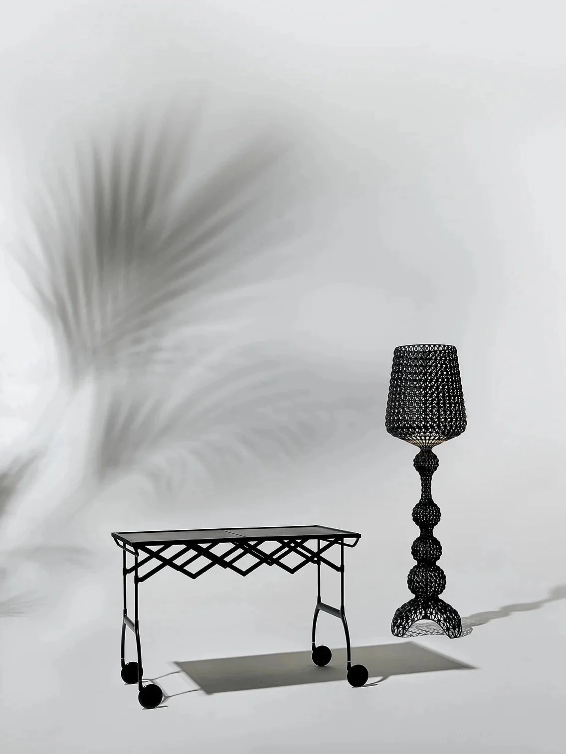 Kartell Kabuki Indoor Floor Lamp, Black