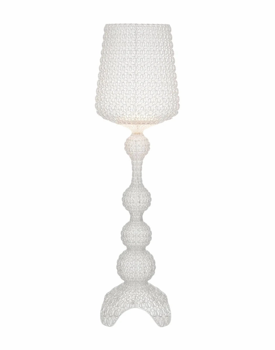 Kartell Kabuki Indoor Floor Lamp, Crystal garden LED light