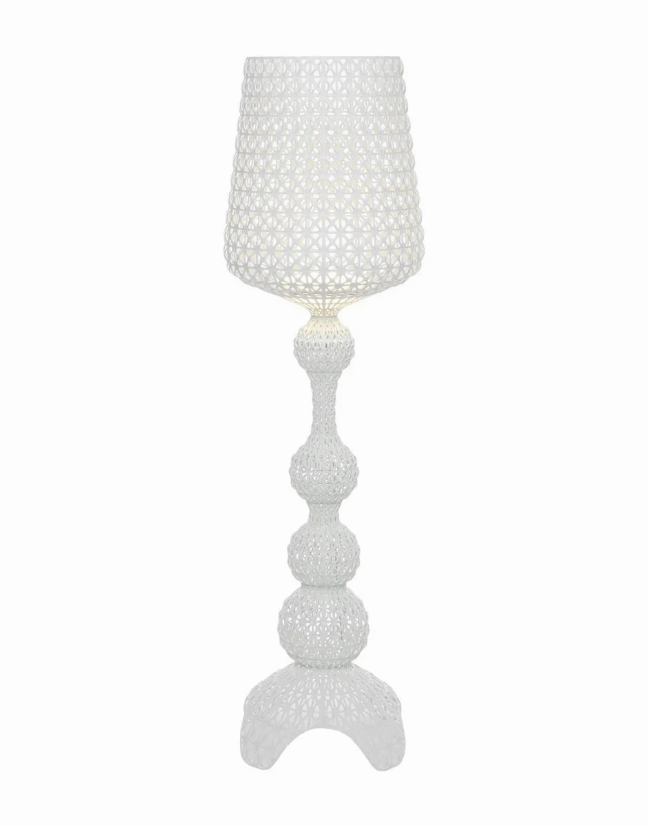 Kartell Kabuki Indoor Floor Lamp, White garden LED light