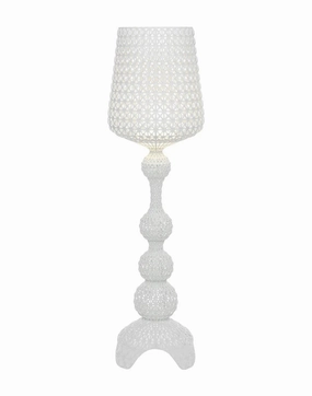 Kartell Kabuki Indoor Floor Lamp, White garden LED light