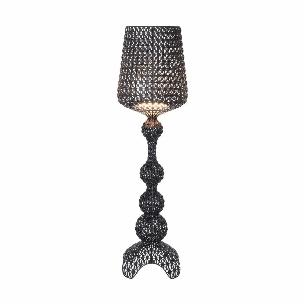 Kartell Kabuki Outdoor Floor Lamp, Black garden LED light