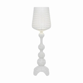 Kartell Kabuki Outdoor Floor Lamp, White ambient lighting fixture