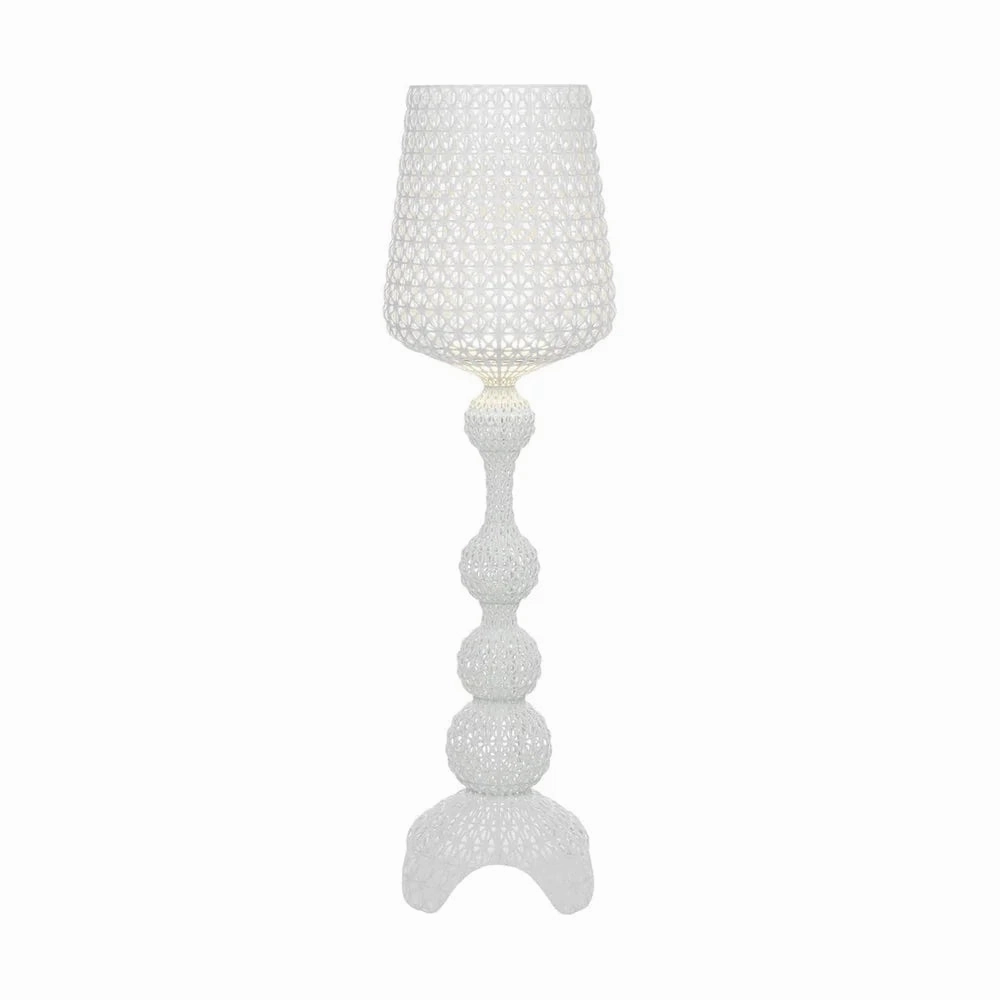 Kartell Kabuki Outdoor Floor Lamp, White ambient lighting fixture