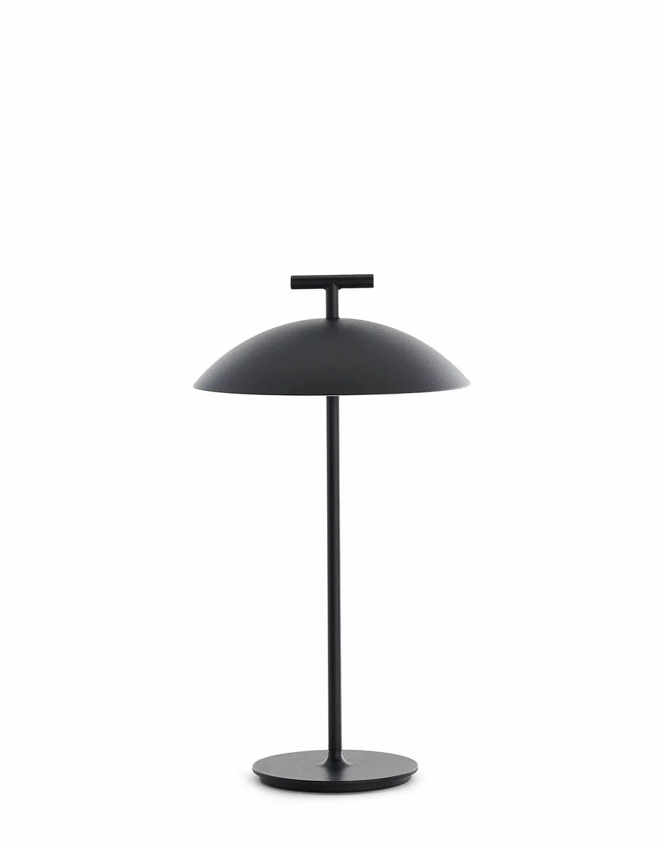 Kartell Mini Geen A Portable Table Lamp, Black designer outdoor lamp
