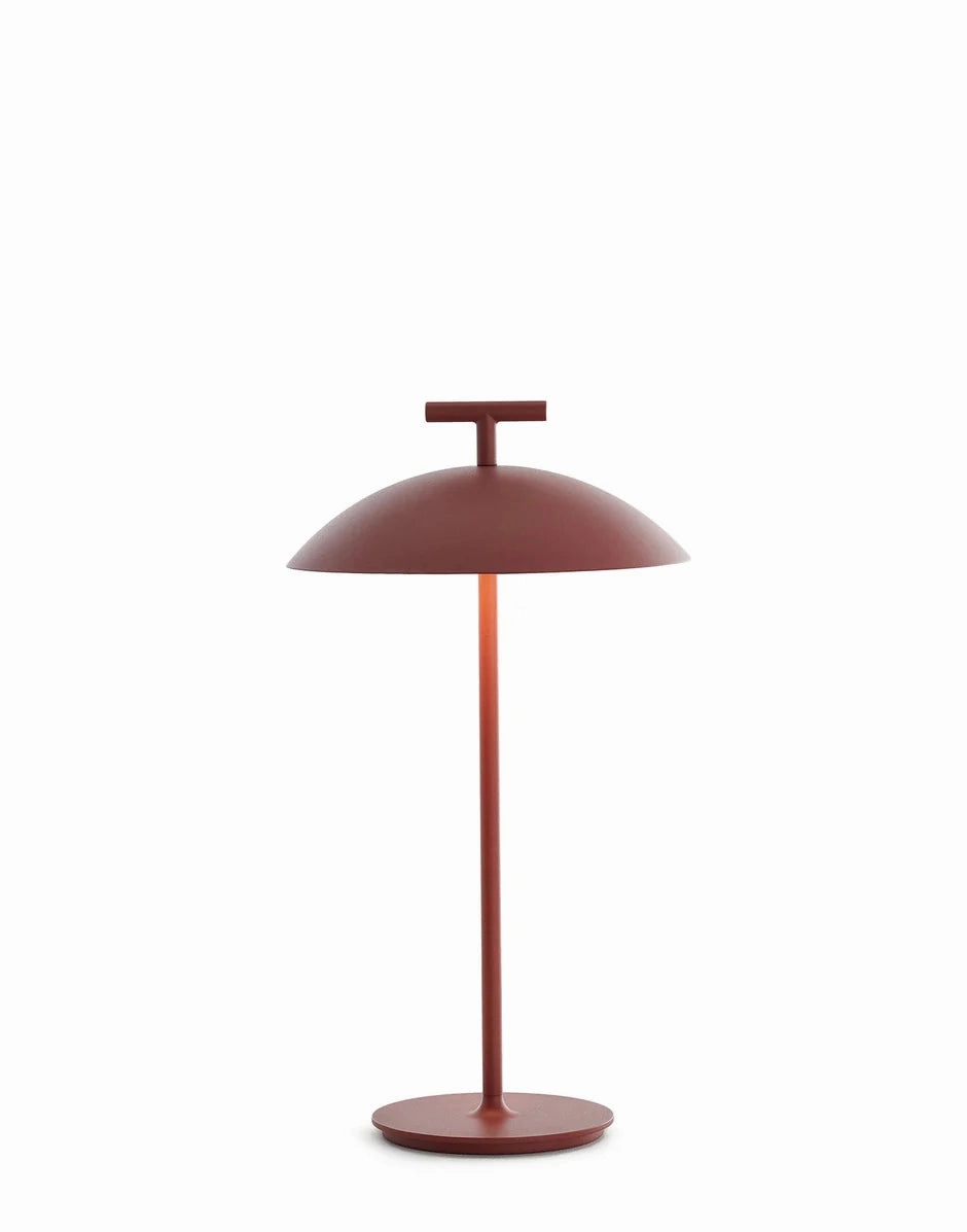 Kartell Mini Geen A Portable Table Lamp, Brick Red