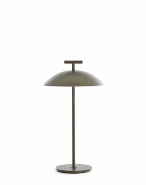 Kartell Mini Geen A Portable Table Lamp, Bronze designer outdoor lamp
