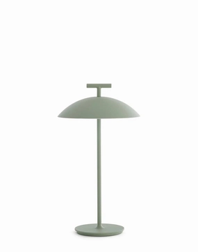 Kartell Mini Geen A Portable Table Lamp, Verde designer outdoor lamp