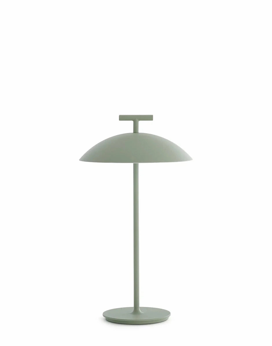 Kartell Mini Geen A Portable Table Lamp, Verde designer outdoor lamp